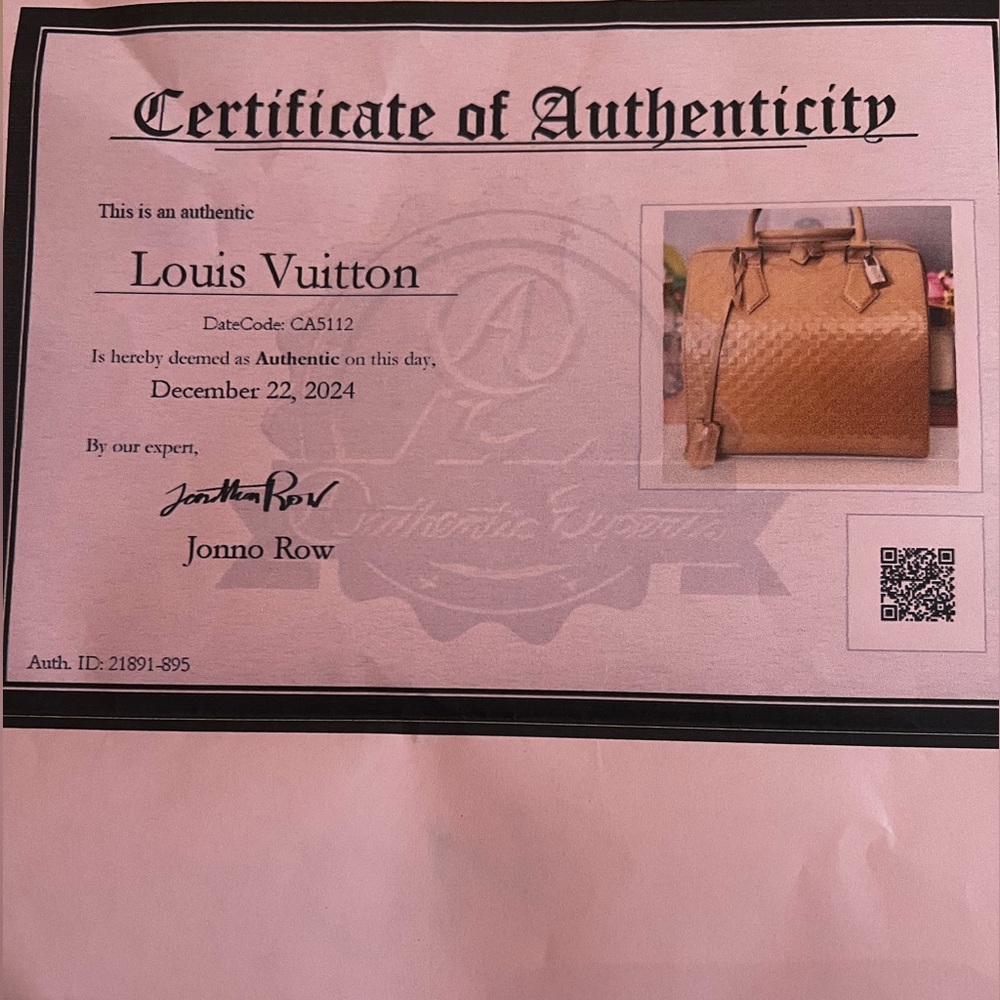 REDUCED TO SELL- Limited Edition Louis Vuitton Damier Facette Speedy Cube MM - Picture 9 of 16